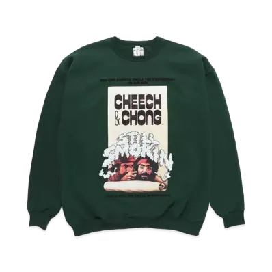 WACKO MARIA STILL SMOKIN' / SWEAT SHIRT #1 "Green"