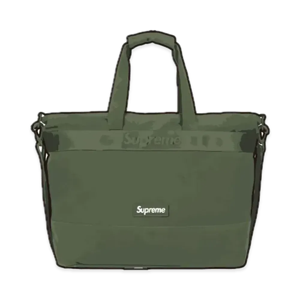 Supreme 25SS Tote Bag "Olive"