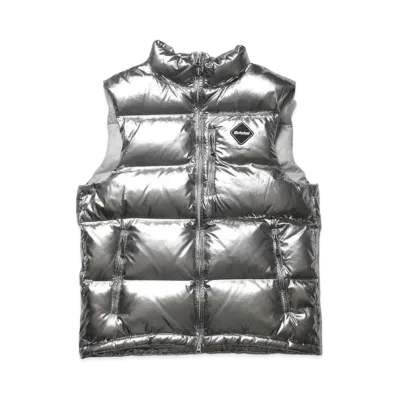 F.C.Real Bristol Down Vest "Silver"
