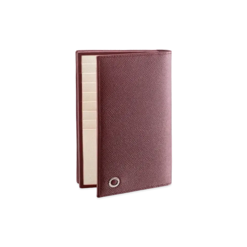 BVLGARI BVLGARI MAN Bifold Wallet "Bordeux"