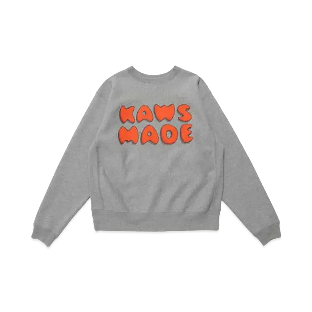 HUMAN MADE x KAWS SWEATSHIRT #3 "Grey"