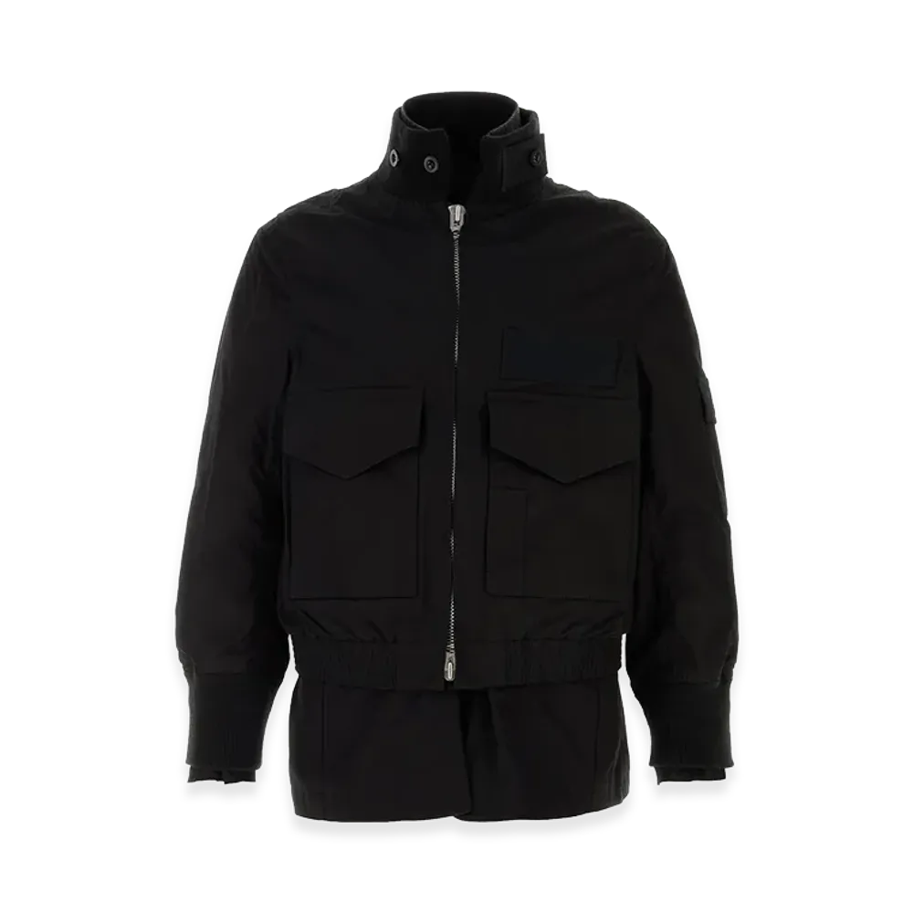 sacai Rip Stop Jacket "Black"