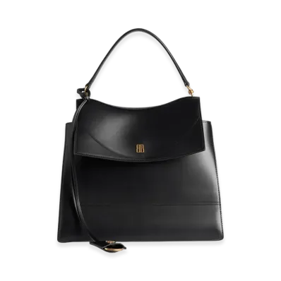 BALENCIAGA Nano Handbag, Medium "Black"