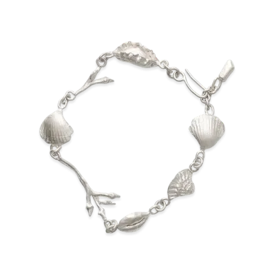 OUR LEGACY Women's Beach Scrapper Anklet "Silver"