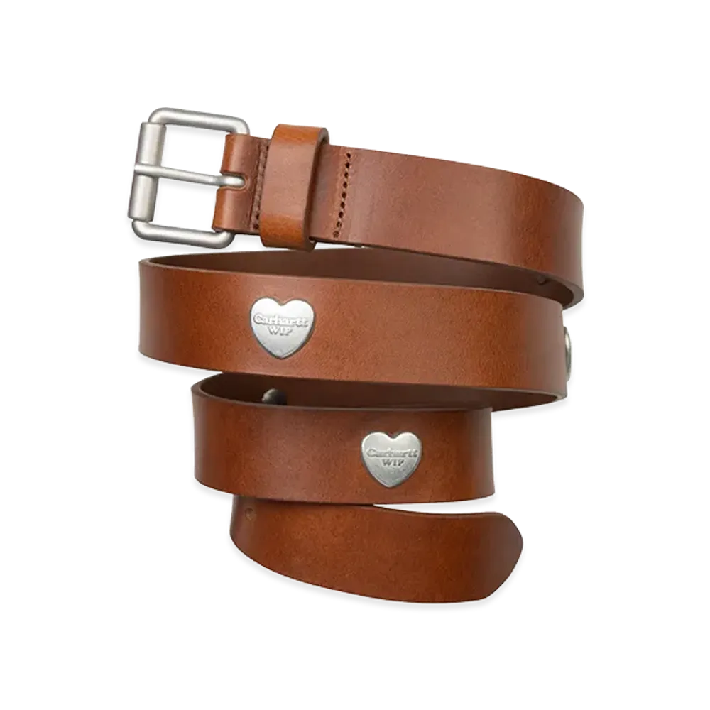 Carhartt WIP Tylor Belt "Cognac/Silver"