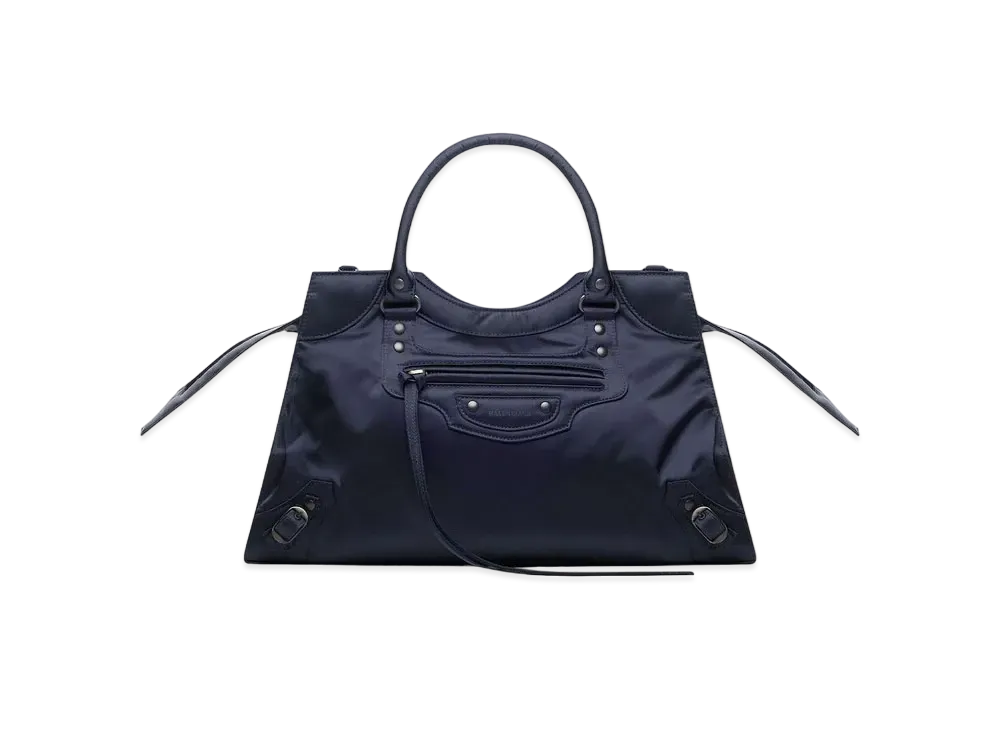 BALENCIAGA Neo Classic Medium Handbag "Blue"