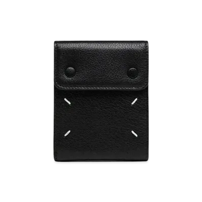 Maison Margiela Snap Closure Bi-fold Wallet "Black"