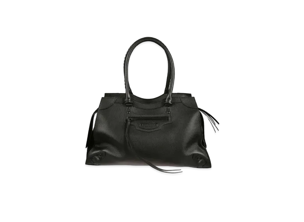 BALENCIAGA Leather Handbag "Black"