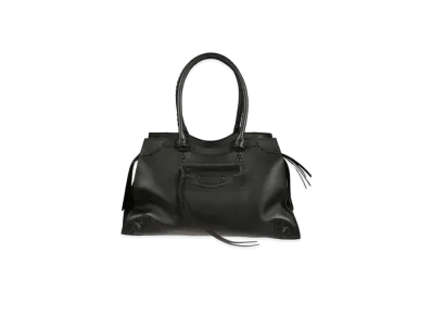 BALENCIAGA Leather Handbag "Black"