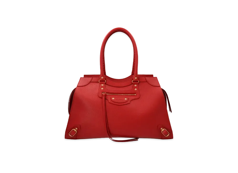 BALENCIAGA Neo Classic City Large Shopping Bag "Red"