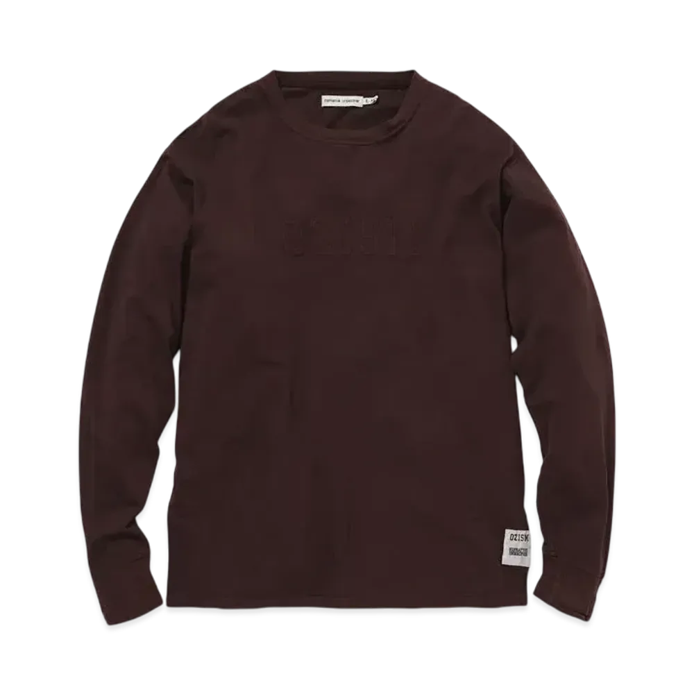 UNDERCOVER x nonnative OZISM Monk L/S Tee Cotton Paper Jersey Overdyed "Bordeaux"