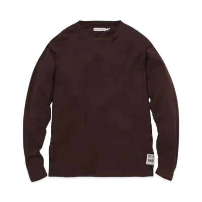 UNDERCOVER x nonnative OZISM Monk L/S Tee Cotton Paper Jersey Overdyed "Bordeaux"