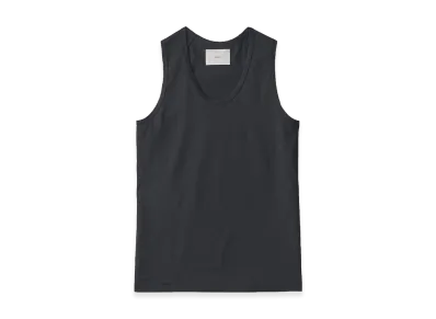 ssstein Suvin Cotton Tank Top "Black"