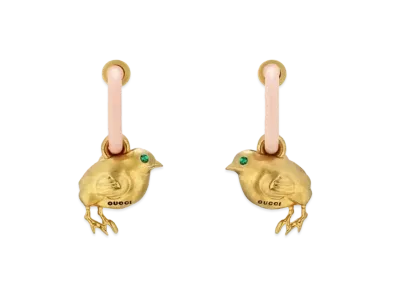 GUCCI Animal Print Earrings "Gold"