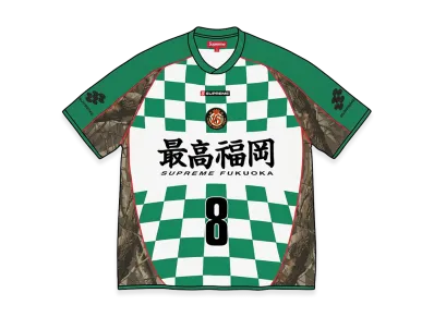 Supreme Checkerboard Soccer Jersey "Realtree Hardwoods Camo"