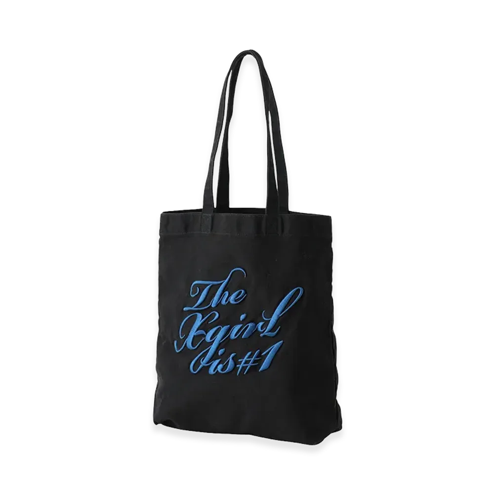 X-Girl Women's The Is Number One Tote Bag "Black"