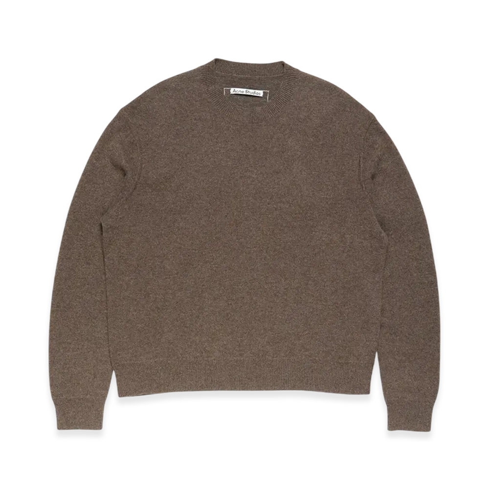 Acne Studios Cashmere Sweater "Walnut Brown"