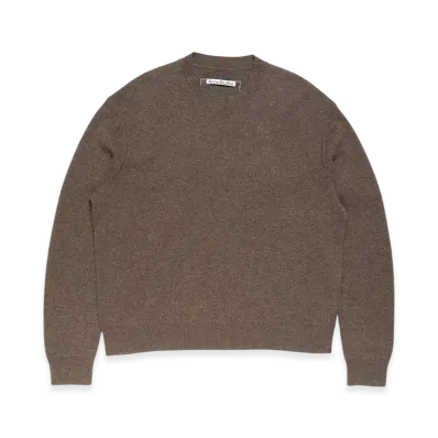 Acne Studios Cashmere Sweater "Walnut Brown"