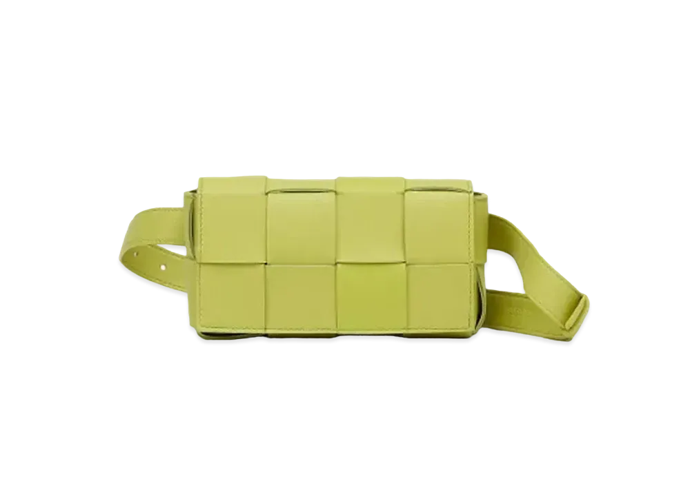 Bottega Veneta Cassette Belt Bag "Kiwi"