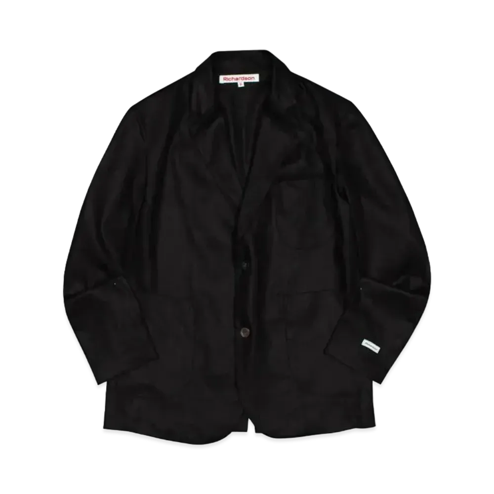 Richardson Linen Suit Jacket "Black"