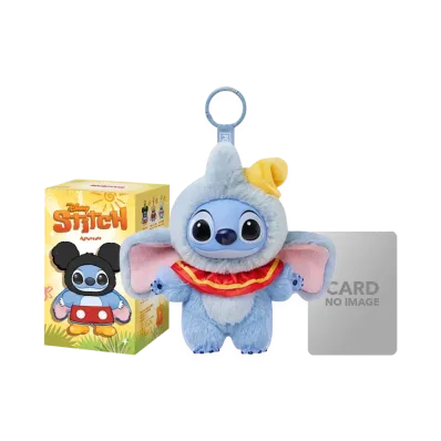 POP MART Stitch Adventure Series Plush Pendant Dumbo Stitch