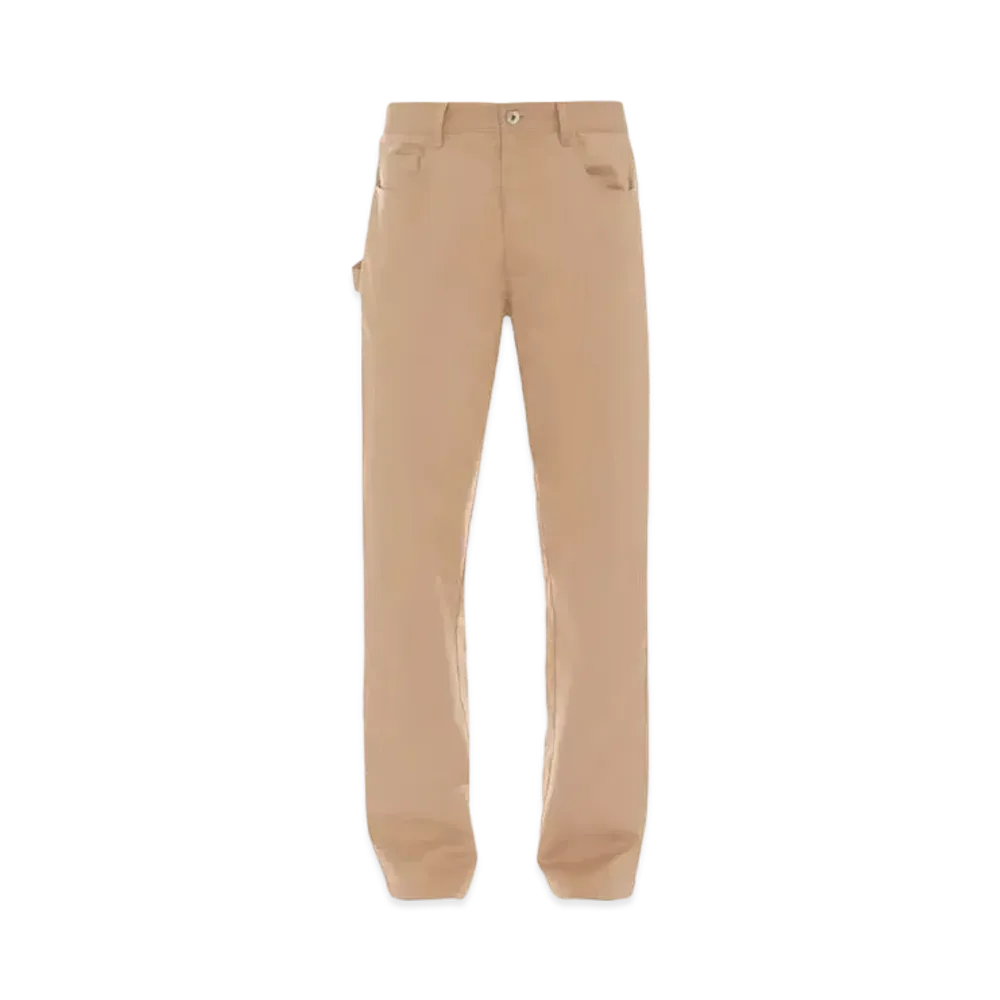 JW ANDERSON 5-Pocket Workwear Chino Trousers "Beige"