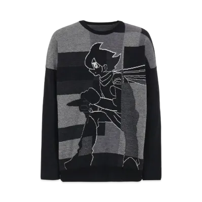 Ground Y x CYBORG009 60th Cyborg 009 Crew Neck Knit "Black"