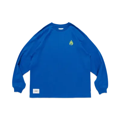 WTAPS Flammable / LS / Cotton. Hwang Yusun "Blue"