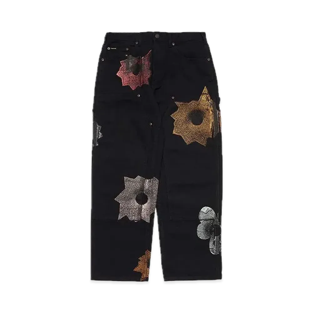 Supreme Nate Lowman Double Knee Painter Pant "Black"
