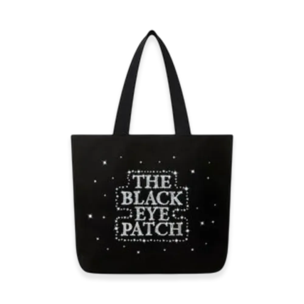 Blackeyepatch Shining OG Label Tote Bag Large "Black"