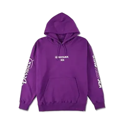 WIND AND SEA WDS x DEVILOCK (COBRA) HOODIE "Purple"