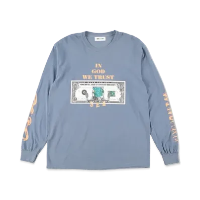 WIND AND SEA KOICHIRO TAKAGI X L/S T SHIRT "Blue"