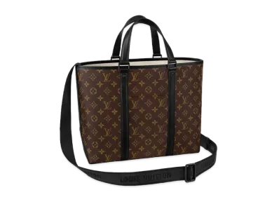 Louis Vuitton Weekend Tote PM Monogram Macassar