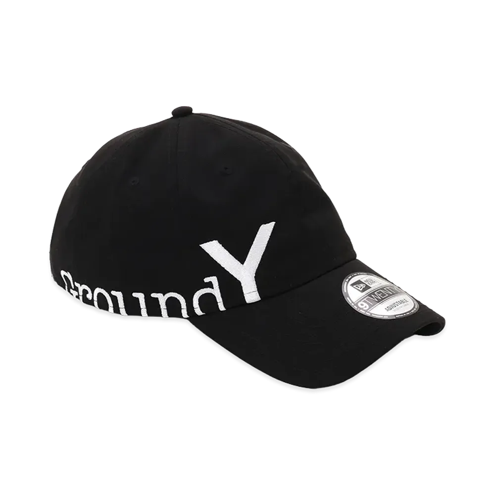 Ground Y x NEW ERA Women's Side Logo Cap "Black"