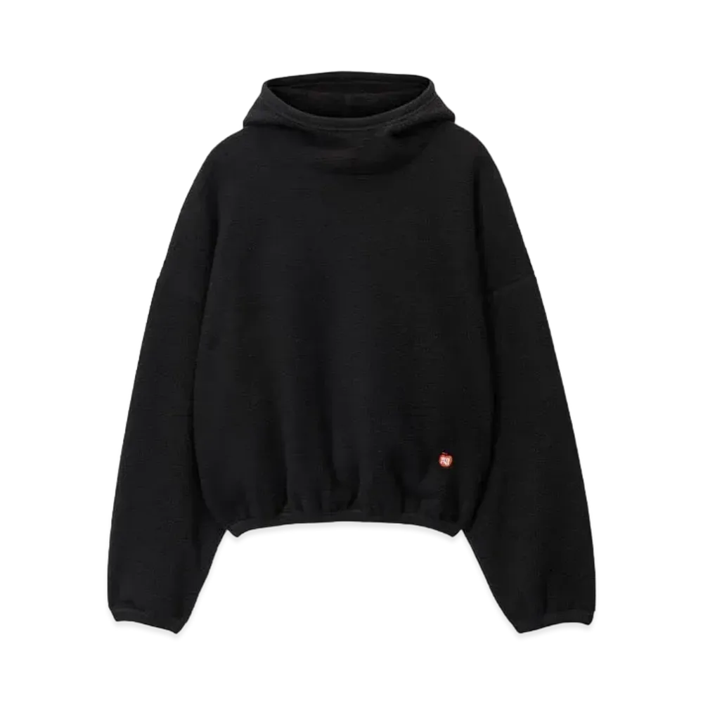 Alexander Wang Teddy Fleece Balaclava Parka "Black"