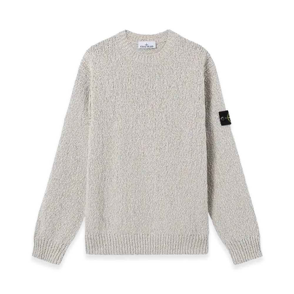 Stone Island 5100025 Speckled Cotton "Pearl Grey Melange"