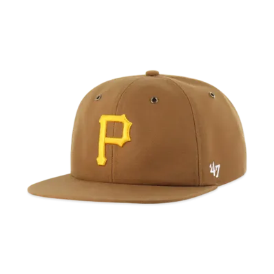 47 x Carhartt Pittsburgh Pirates Captain RL Relaxed Fit "Brown"