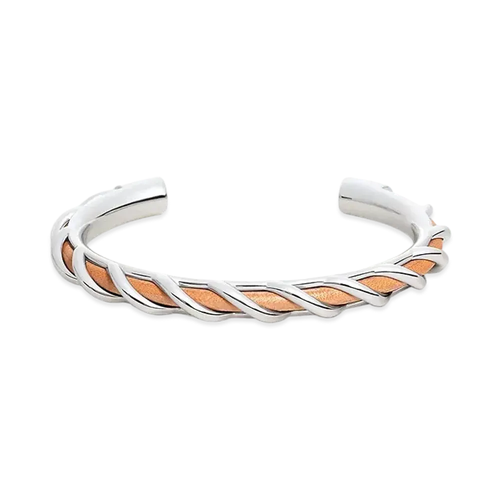 Hermes Torsade Bracelet "Naturel Bouton D'or"