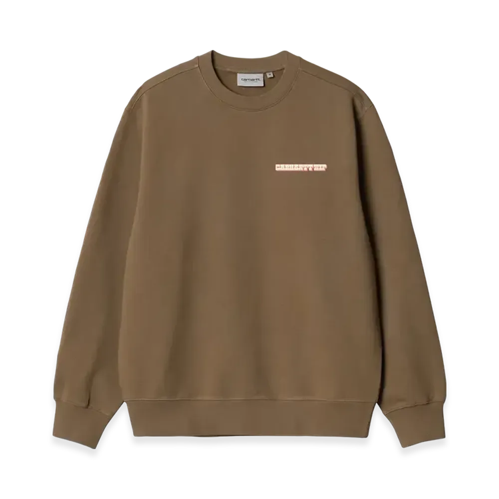Carhartt WIP Greatest Flicks Sweat "Coconut"