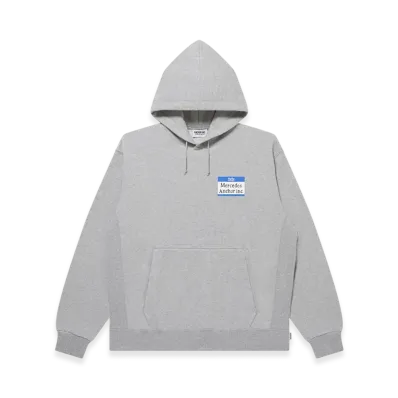 Mercedes Anchor inc. Name Badge Label Hoodie "Heather Gray"
