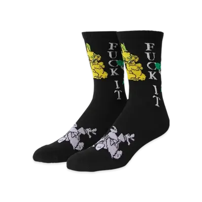 HUF Summer 25 Trip Crew Socks "Black"