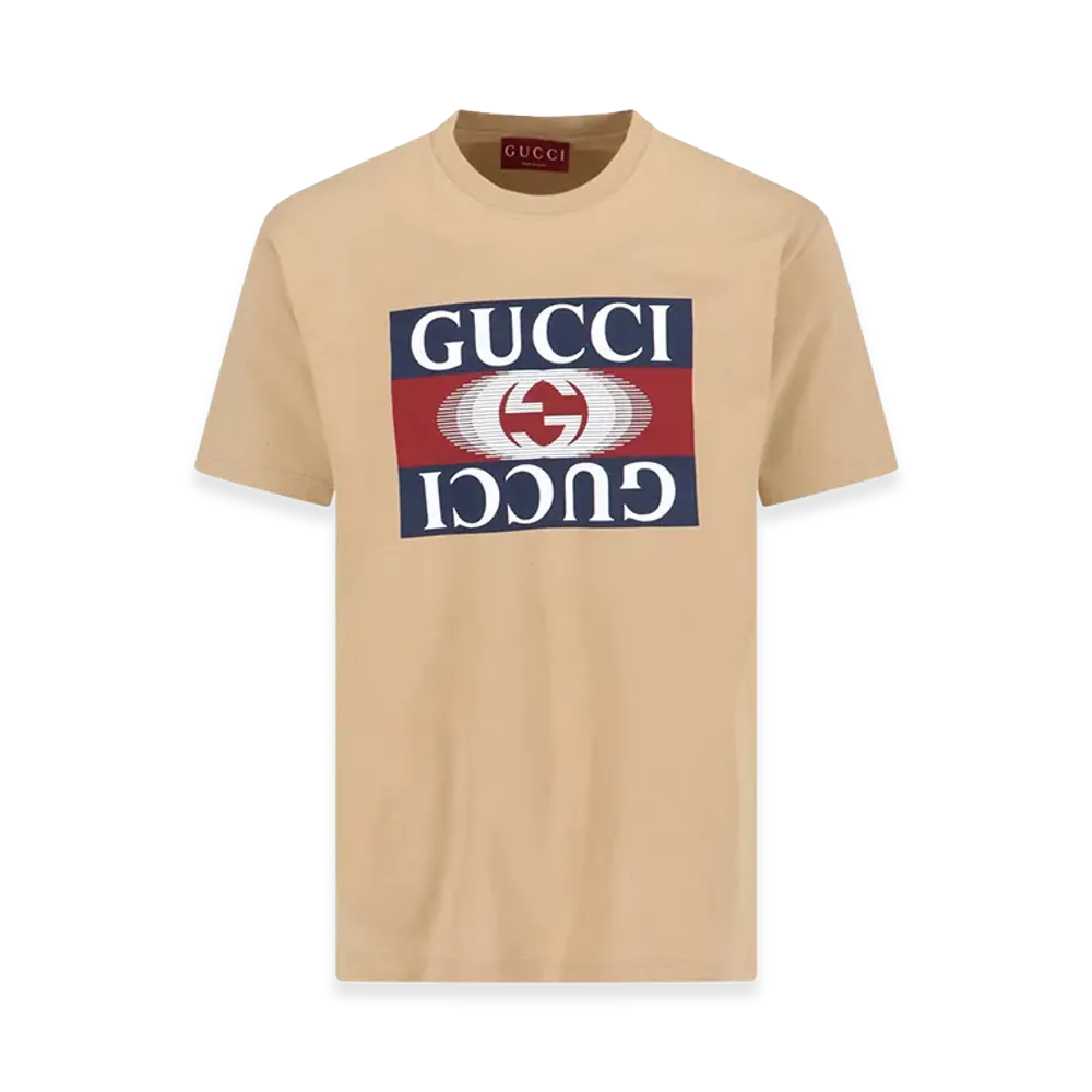 GUCCI T-Shirt "Beige"