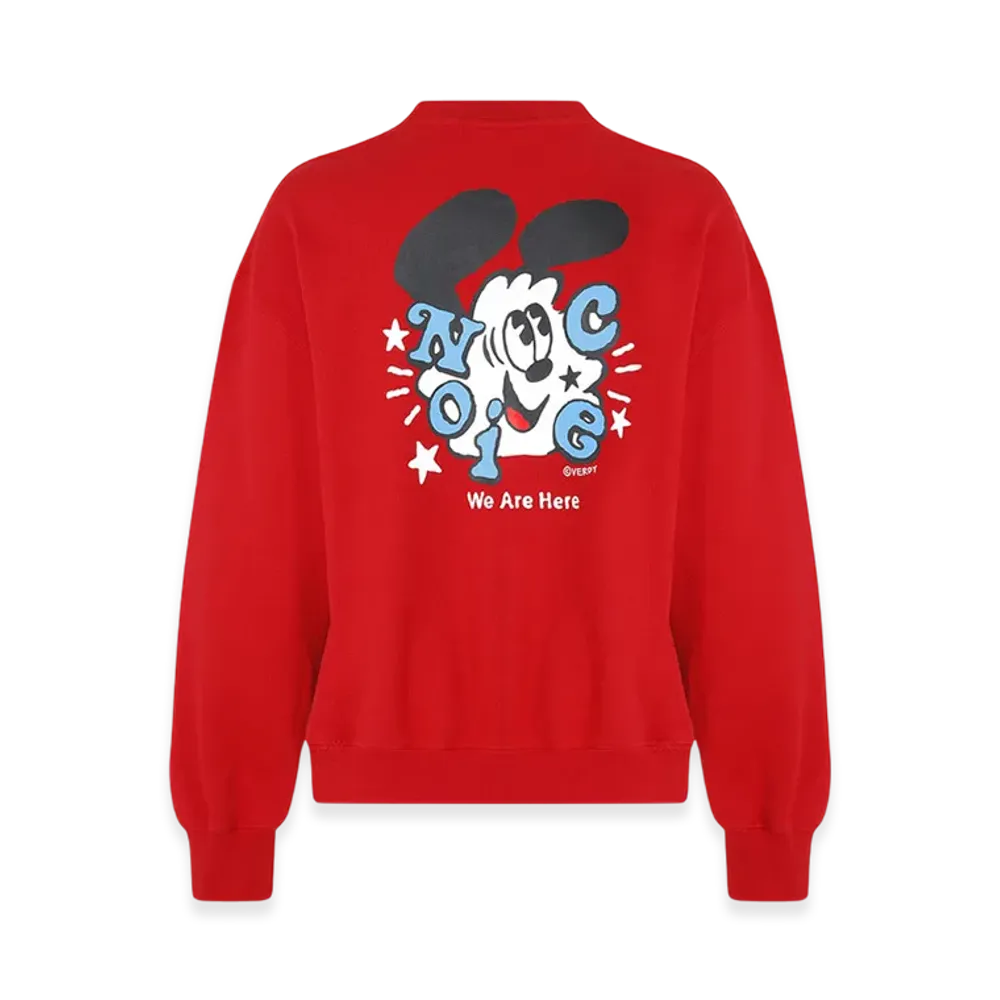 VERDY x NOICE Vick Sweatshirt "Red"