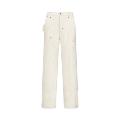 Dior Men's Dior and Hylton Nel Carpenter Jeans Cotton Denim "White"