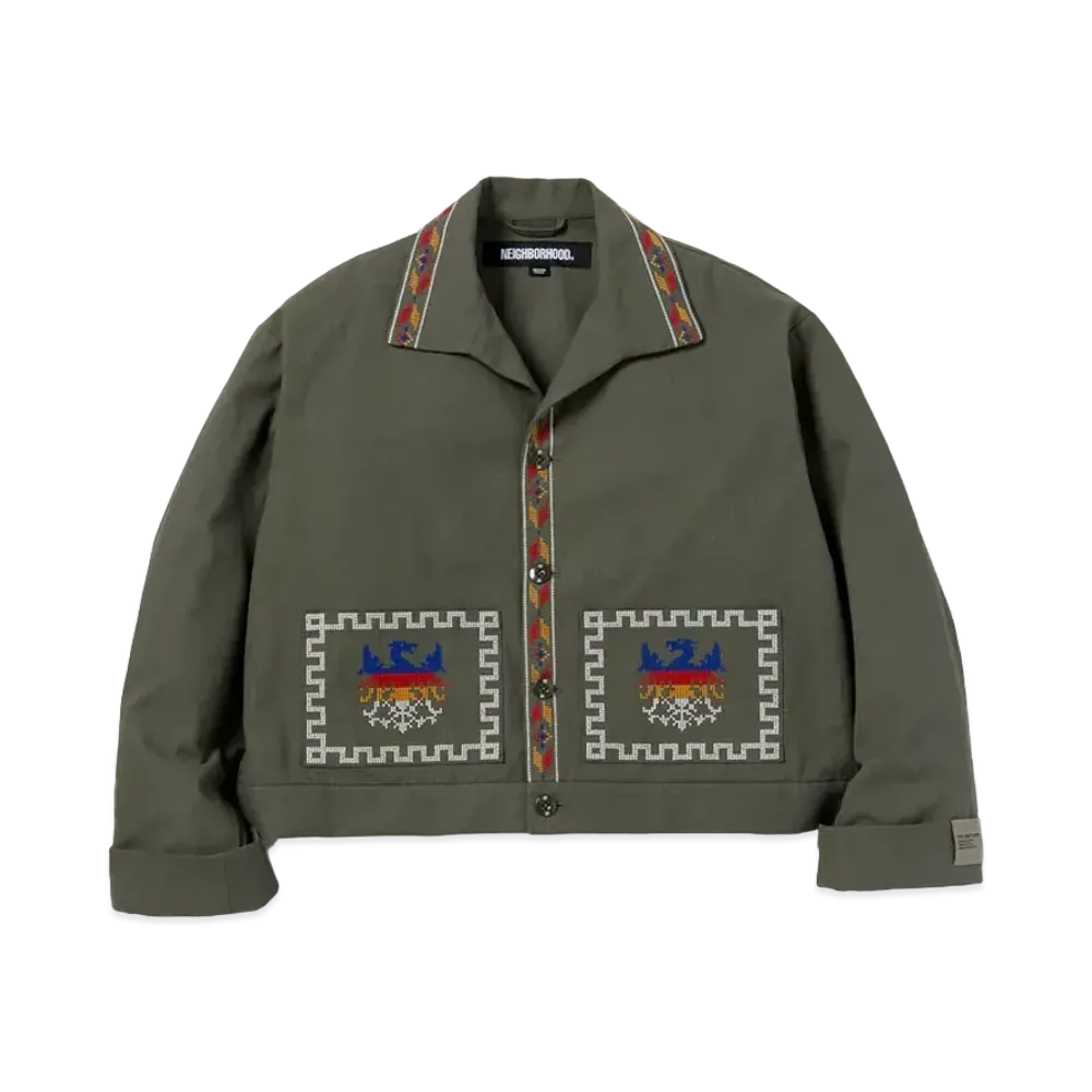 NEIGHBORHOOD GT Embroidery Jacket "Olive Drab"