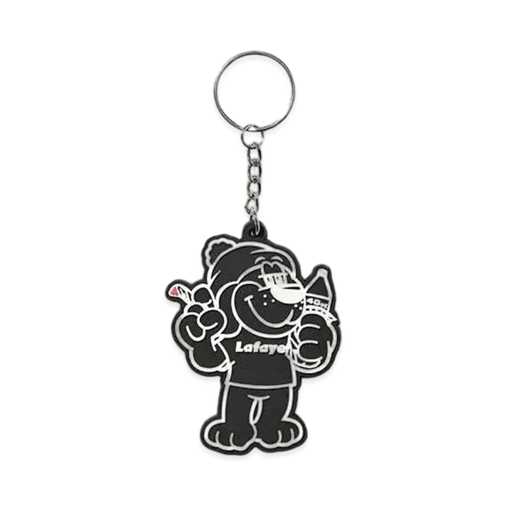 LFYT SMOKING DOG RUBBER KEY CAH "BLACK"