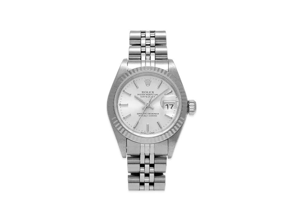 ROLEX Lady-Datejust "Silver/Stainless Steel/White Gold"