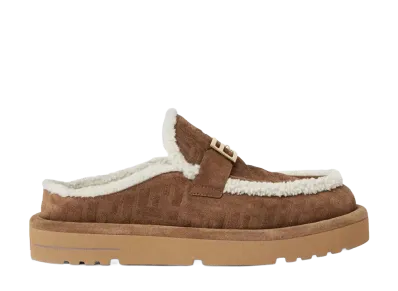 FENDI Women's Apres Chic Sabots "Brown"