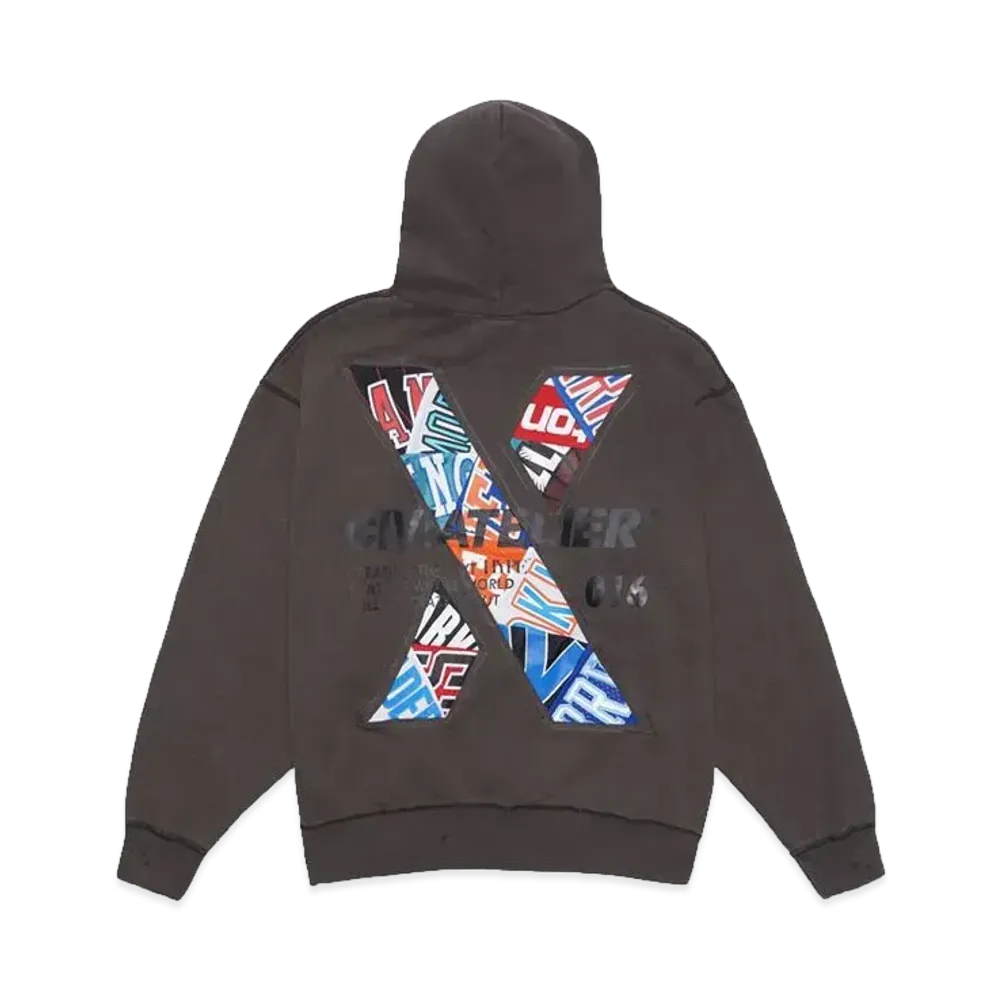 SNKRDUNK  x CIVIATELIER 10TH ANNIVERSARY CHOICE IS YOURS NBA REMAKE HOODIE #016 "BLACK"