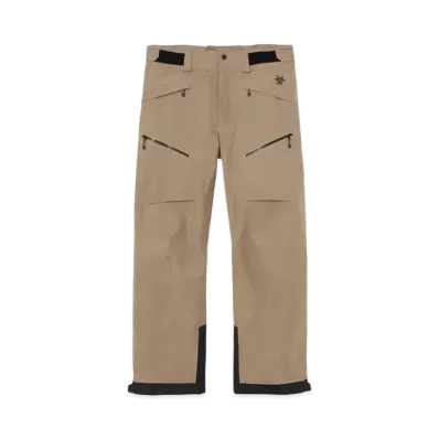 Goldwin Gore-Tex 3 Layer Pants (Ski / Men's) "Grayish Taupe"